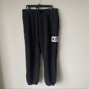 Kith Black Sweatpants Vintage Box Logo